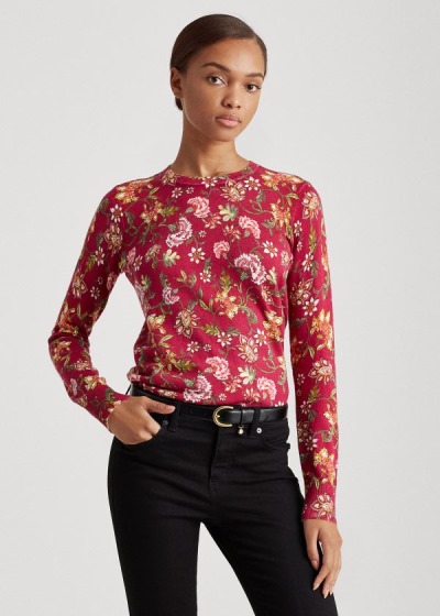 Suéter Ralph Lauren Floral Algodão-Blend Mulher 57468-NUHX